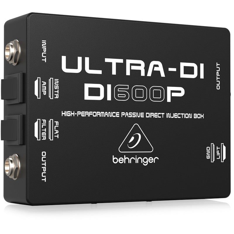 Behringer DI600P - Caja Ultra DI pasiva de alto rendimiento - Tempo Shop