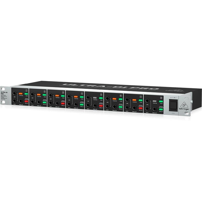 Behringer DI800 V2 - Caja DI Activa de 8 Canales - Tempo Shop