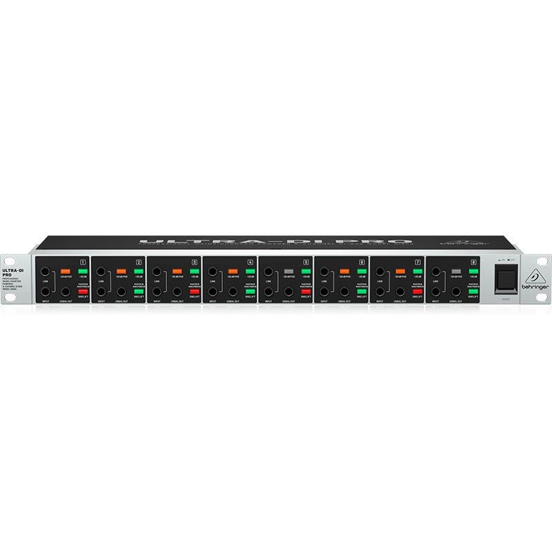 Behringer DI800 V2 - Caja DI Activa de 8 Canales - Tempo Shop