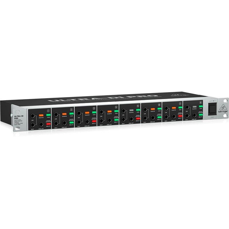 Behringer DI800 V2 - Caja DI Activa de 8 Canales - Tempo Shop
