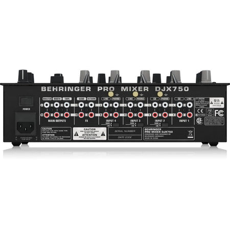 Behringer DJX750 - Mezclador Profesional para DJs - Tempo Shop