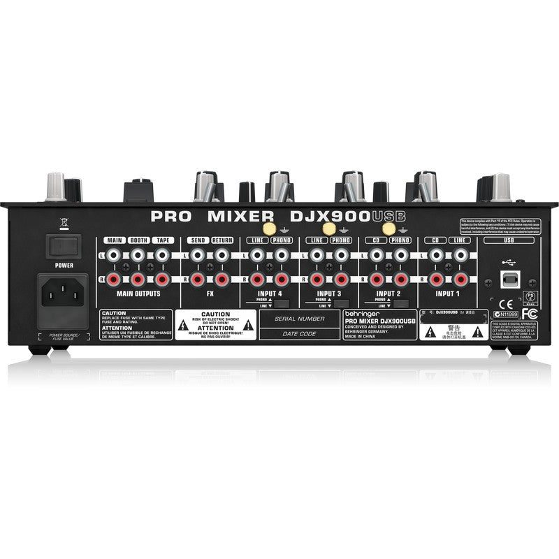 Behringer DJX900USB - Mesa de mezclas profesional de 5 canales - Tempo Shop
