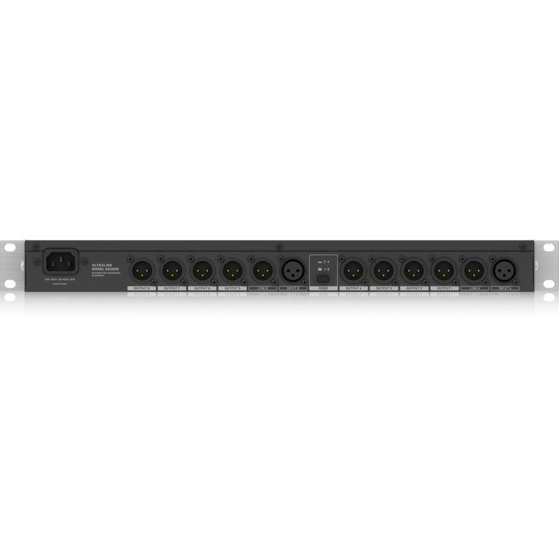 Behringer DS2800 - Splitter de Señal 2 Entradas y 8 Salidas - Tempo Shop