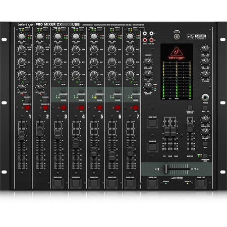 Behringer DX2000 USB - Mezclador profesional de 7 canales - Tempo Shop