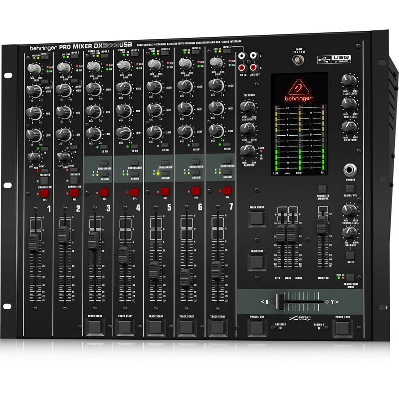 Behringer DX2000 USB - Mezclador profesional de 7 canales - Tempo Shop