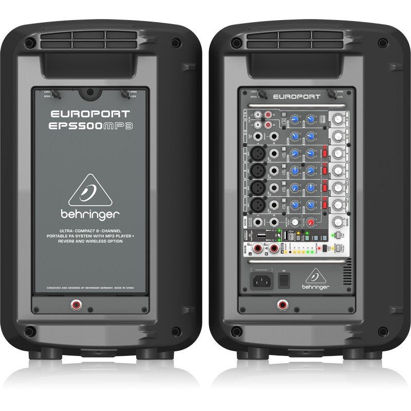 Behringer EPS-500 MP3 - Sistema de megafonía portátil de 500W - Tempo Shop
