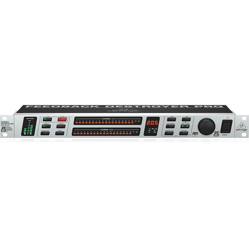Behringer FBQ2496 - Supresor de Frecuencias Ultrarrápido - Tempo Shop