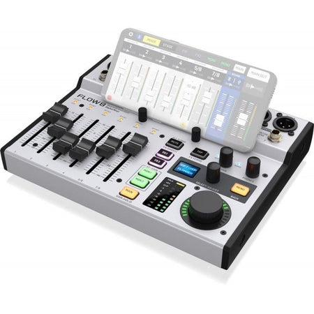 Behringer Flow 8 - Mezclador Digital de 8 Canales con Bluetooth y USB - Tempo Shop