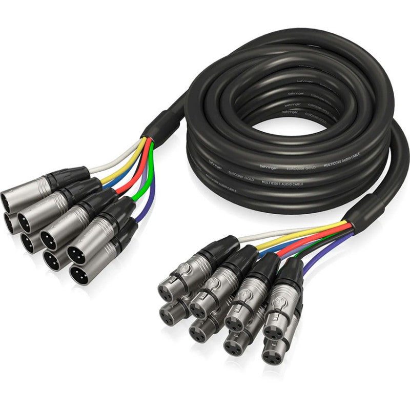 Behringer GMX-500 - Manguera XLR de 8 Pares 5 Metros - Tempo Shop