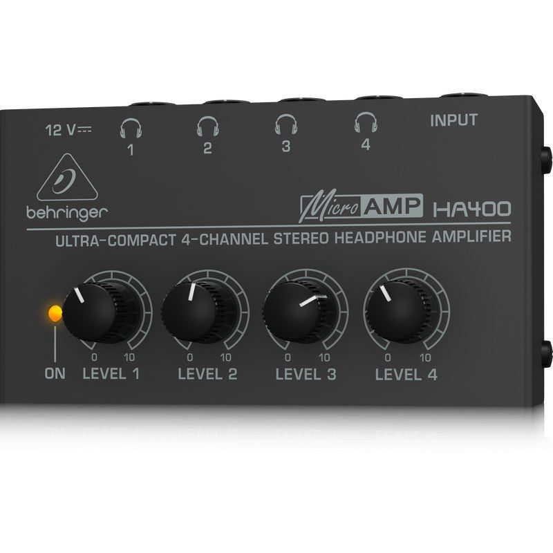 Behringer HA400 - Amplificador Auriculares de 4 Canales - Tempo Shop