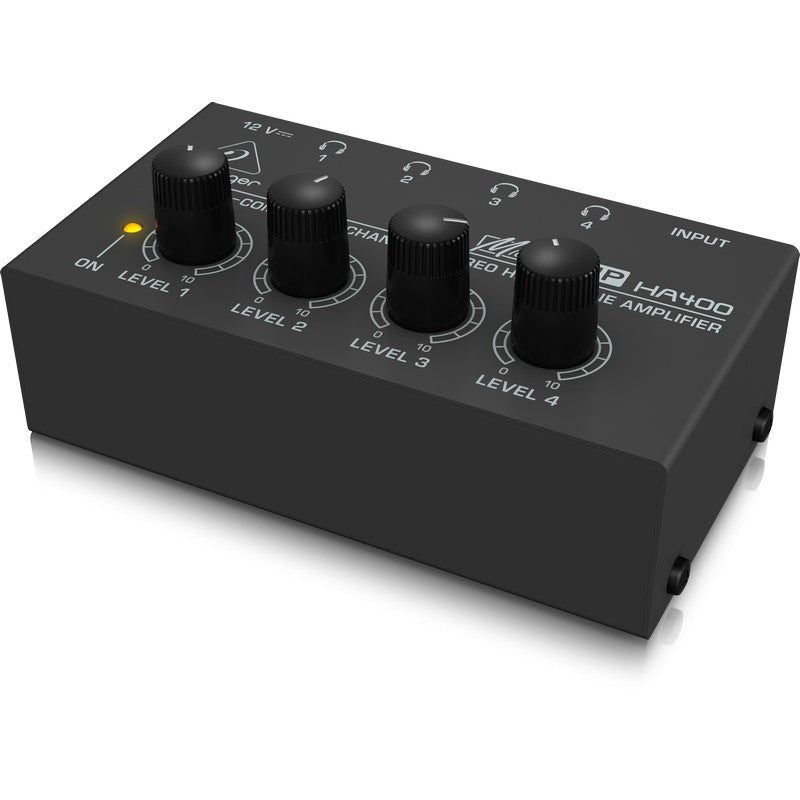 Behringer HA400 - Amplificador Auriculares de 4 Canales - Tempo Shop