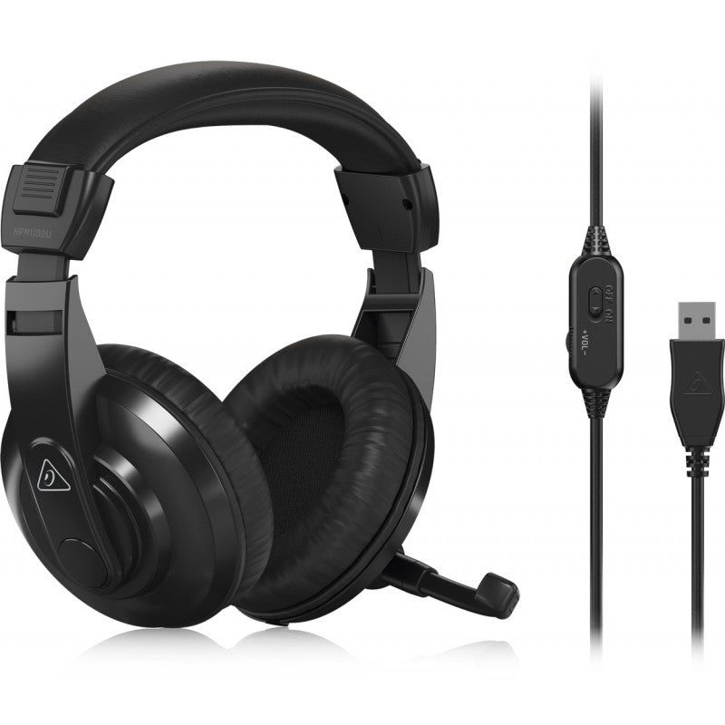 Behringer HPM1100U - Auriculares Estéreo USB con Micrófono - Tempo Shop
