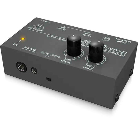 Behringer MA400 - Amplificador de Auriculares Ultracompacto para Monitorización - Tempo Shop
