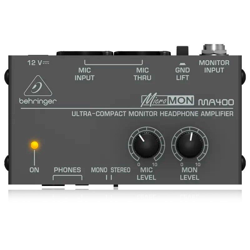 Behringer MA400 - Amplificador de Auriculares Ultracompacto para Monitorización - Tempo Shop