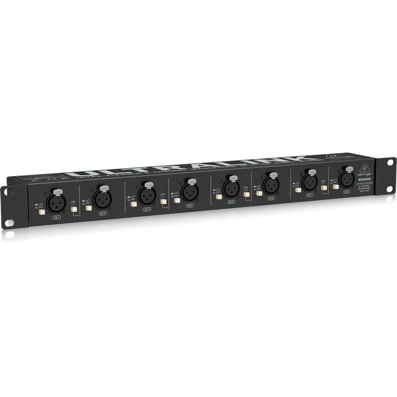 Behringer MS8000 - Splitter de Micrófono de 8 Canales - Tempo Shop