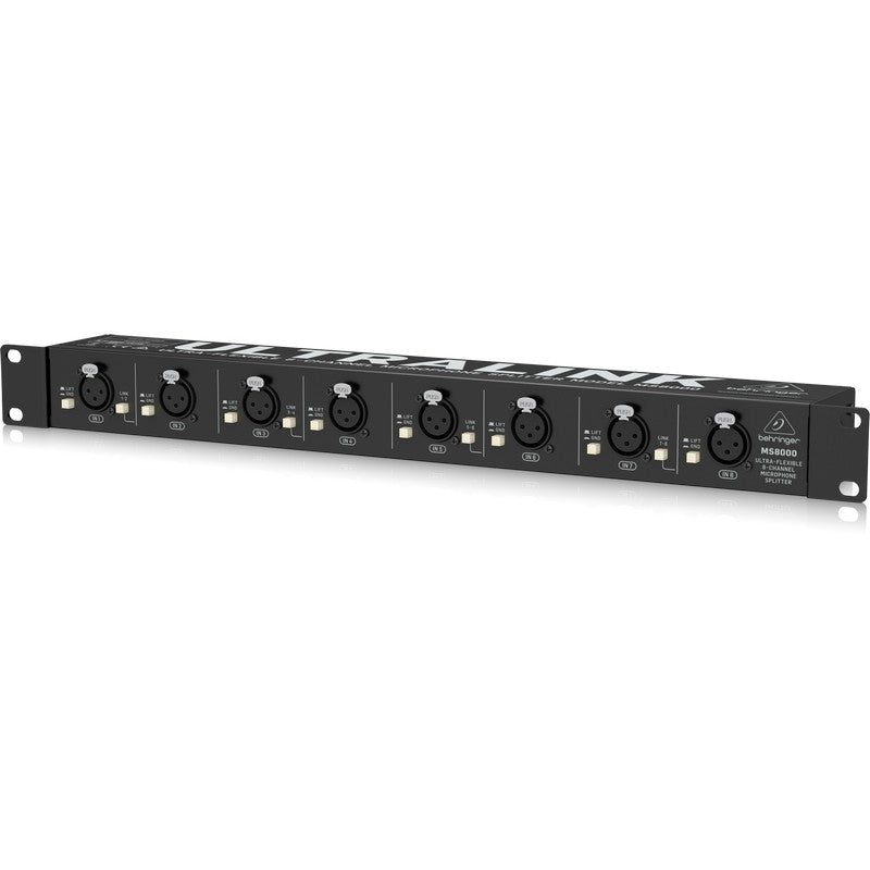 Behringer MS8000 - Splitter de Micrófono de 8 Canales - Tempo Shop