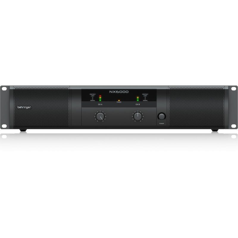 Behringer NX6000 - Etapa de potencia profesional Clase D 6000W - Tempo Shop