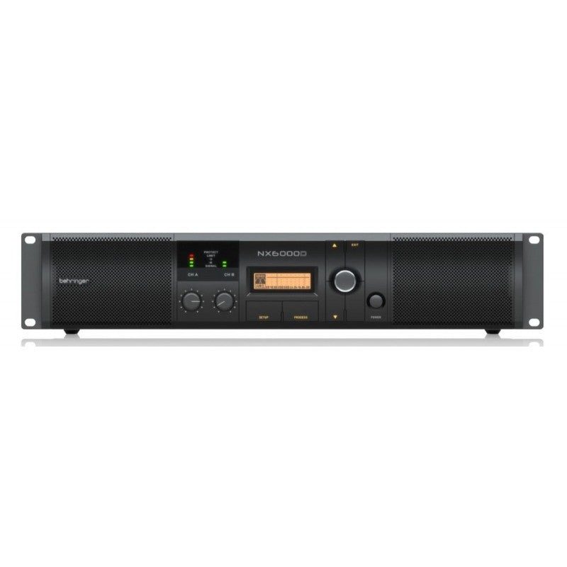 Behringer NX6000D - Etapa de Potencia DSP 6000 W - Tempo Shop