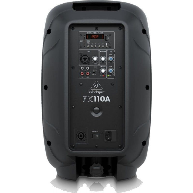 Behringer PK110A - Altavoz activo PA de 10 pulgadas con Bluetooth, reproductor multimedia y mezclador integrado - Tempo Shop