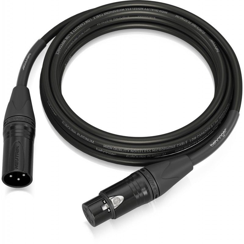 Behringer PMC-500 - Cable de Micrófono XLR de 5 Metros - Tempo Shop