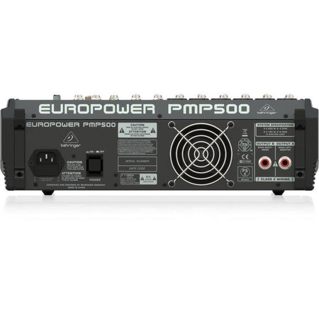 Behringer PMP500 Mezclador Auto Amplificado - Potencia y Control de 12 Canales - Tempo Shop