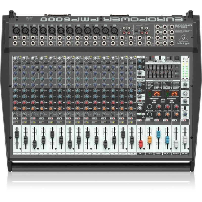 Behringer PMP6000 - Mezclador Amplificado 20 Canales - Tempo Shop