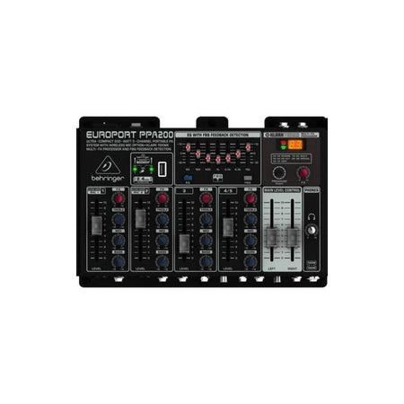 Behringer PPA200 - Sistema PA ultracompacto de 5 canales y 200W - Tempo Shop