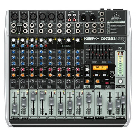 Behringer QX1222USB XENYX - Mesa de Mezclas Analógica - Tempo Shop