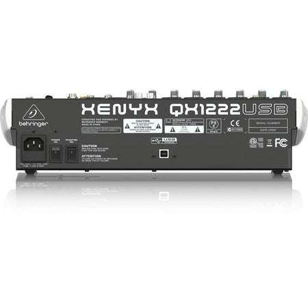 Behringer QX1222USB XENYX - Mesa de Mezclas Analógica - Tempo Shop