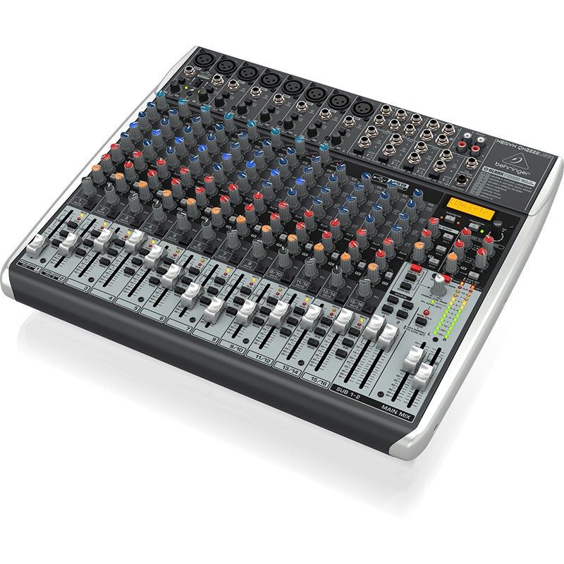 Behringer QX2222USB XENYX - Mezclador USB 22 Canales - Tempo Shop