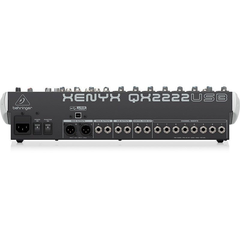 Behringer QX2222USB XENYX - Mezclador USB 22 Canales - Tempo Shop