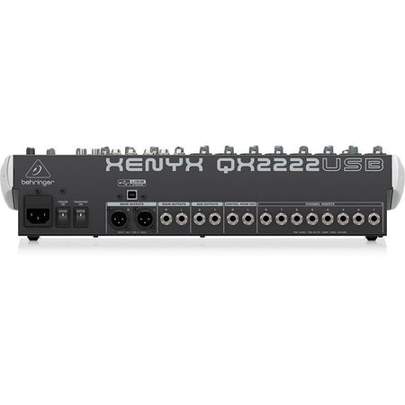 Behringer QX2222USB XENYX - Mezclador USB 22 Canales - Tempo Shop