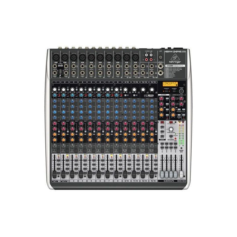 Behringer QX2442USB XENYX - Mezclador 24 canales Studio y Directo - Tempo Shop