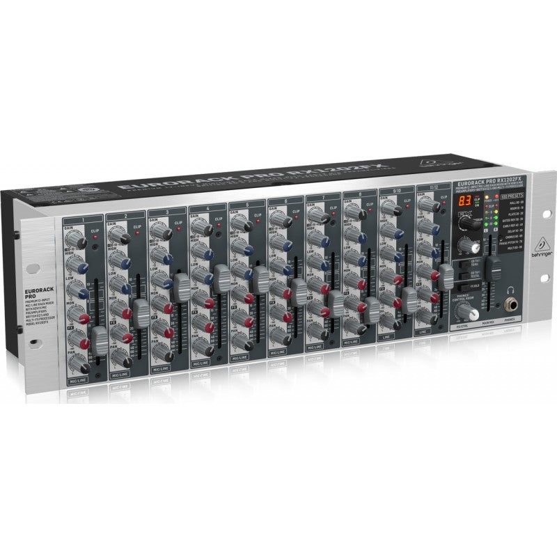 Behringer RX1202FX V2 - Mezclador rack 12 canales - Tempo Shop