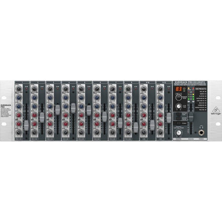 Behringer RX1202FX V2 - Mezclador rack 12 canales - Tempo Shop