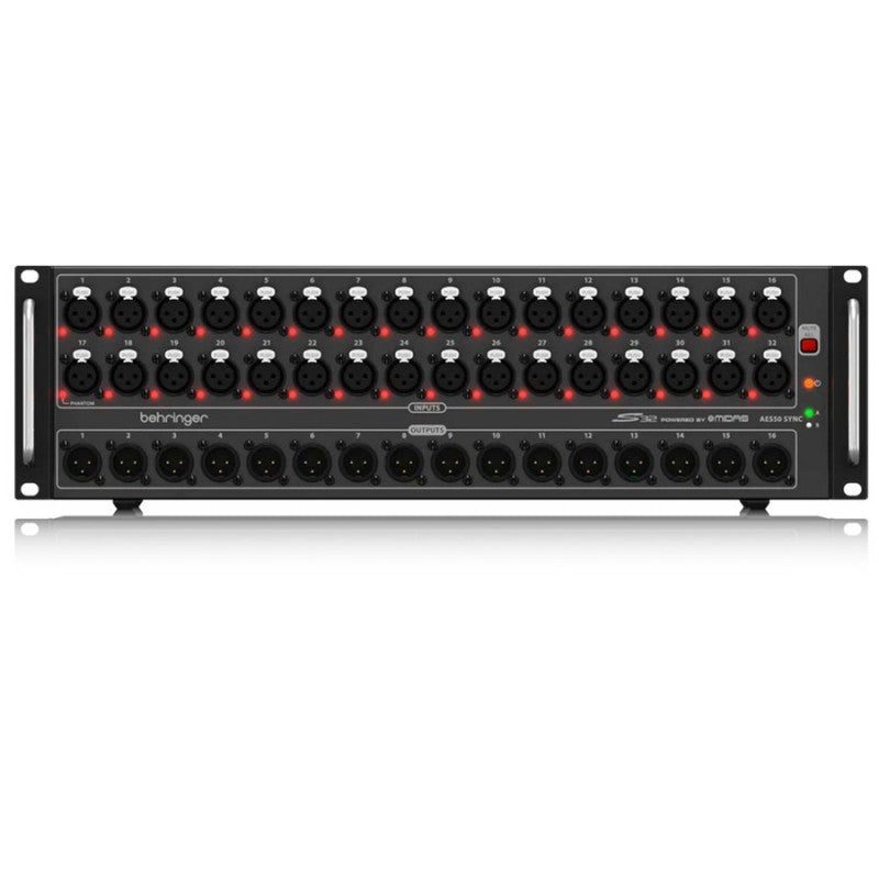 Behringer S32 - Cajetín de Escenario Digital 32x16 - Tempo Shop