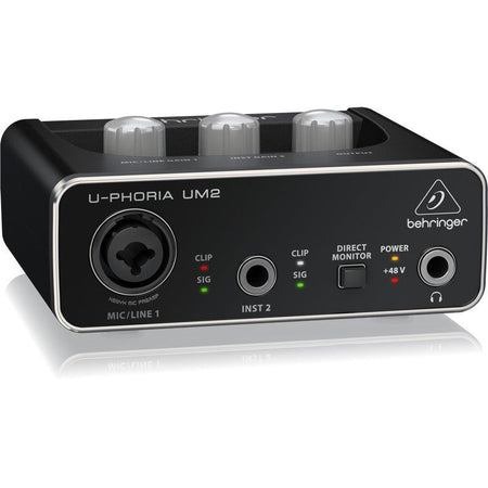 Behringer U-PHORIA UM2 - Interfaz de audio USB 2x2 - Tempo Shop