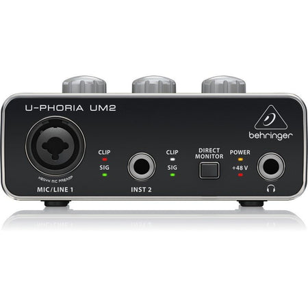 Behringer U-PHORIA UM2 - Interfaz de audio USB 2x2 - Tempo Shop