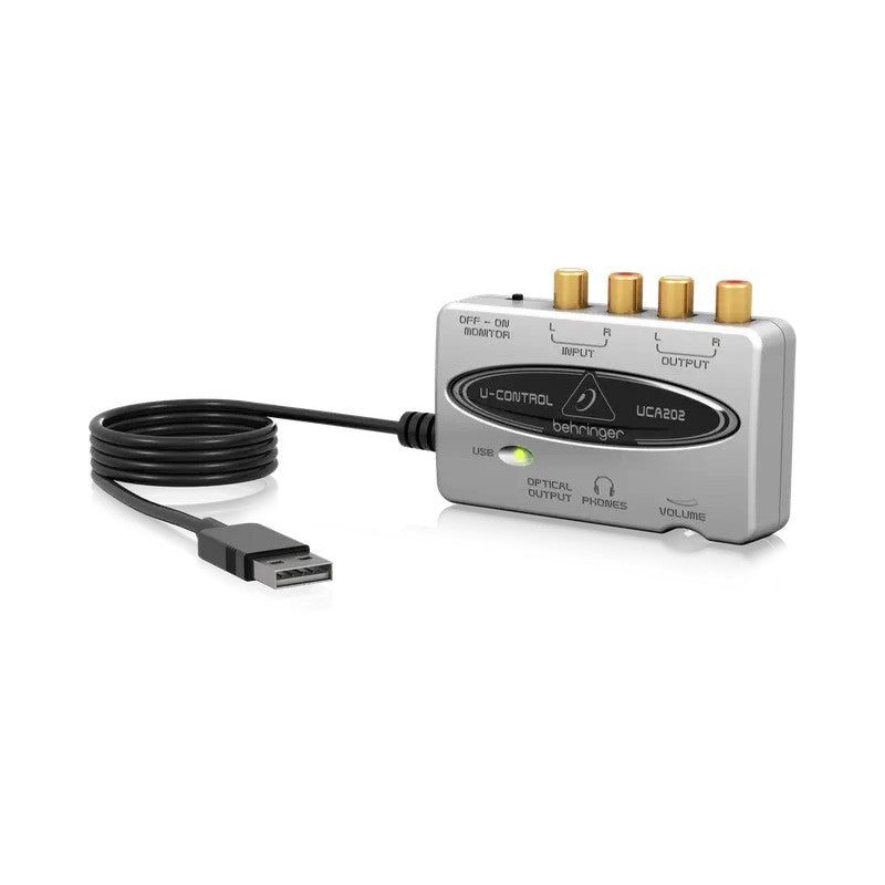 Behringer UCA202 Interface de Audio USB - Conectividad Total - Tempo Shop