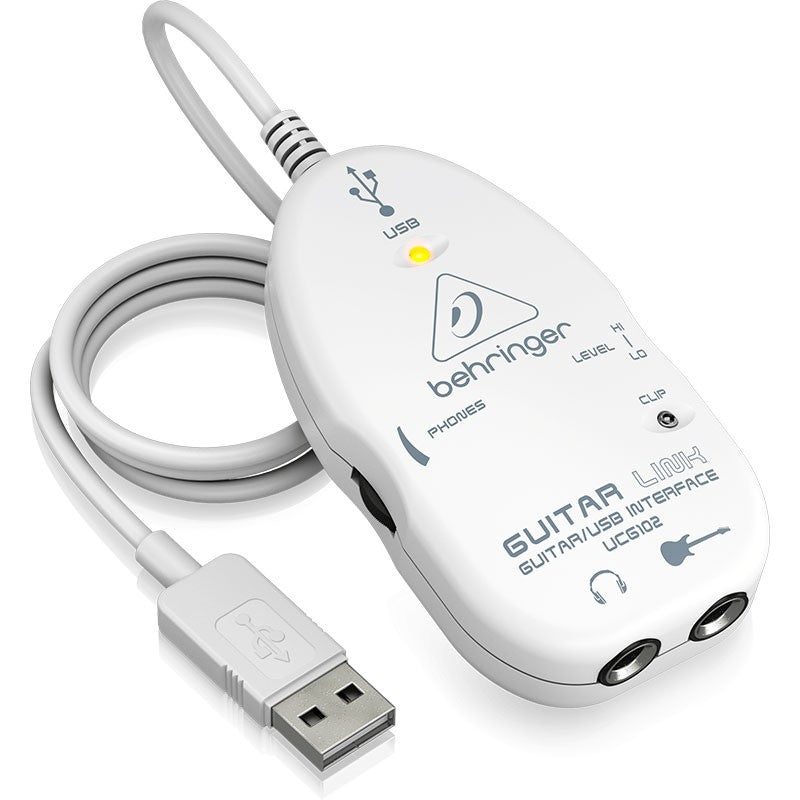 Behringer UCG102 - Interfaz de Audio USB para Guitarra - Tempo Shop