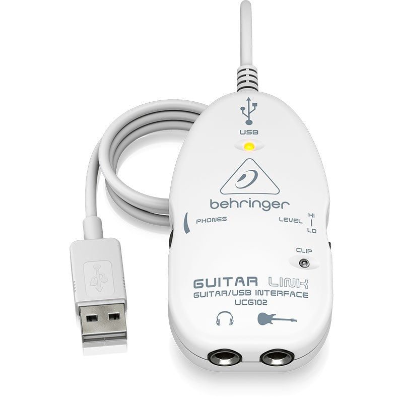 Behringer UCG102 - Interfaz de Audio USB para Guitarra - Tempo Shop