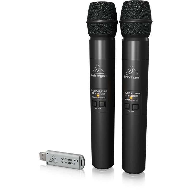 Behringer ULM202 USB - Micrófono Inalámbrico Doble - Tempo Shop