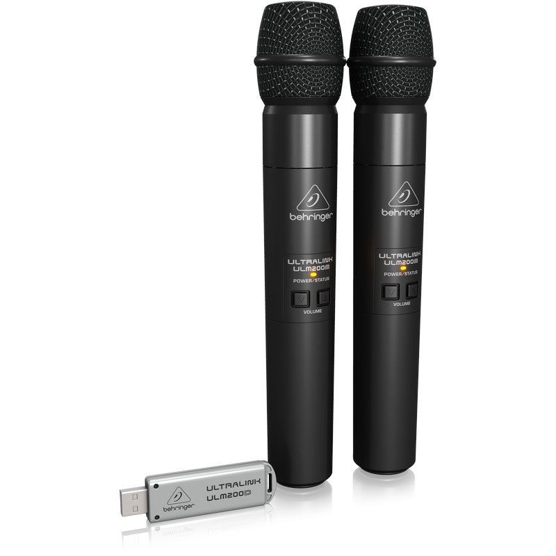Behringer ULM202 USB - Micrófono Inalámbrico Doble - Tempo Shop