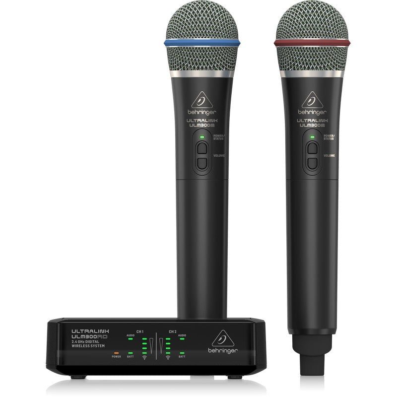 Behringer ULM302MIC - Micrófono Inalámbrico Doble de 2.4 GHz - Tempo Shop