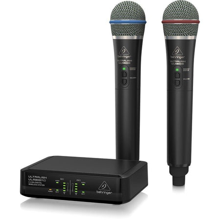 Behringer ULM302MIC - Micrófono Inalámbrico Doble de 2.4 GHz - Tempo Shop