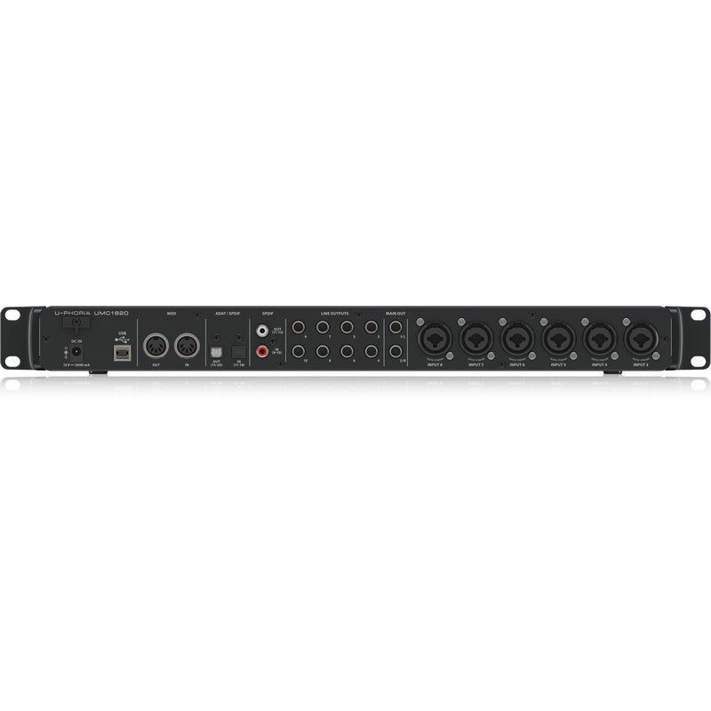 Behringer UMC1820 U-PHORIA - Tarjeta de Sonido 18x20 - Tempo Shop