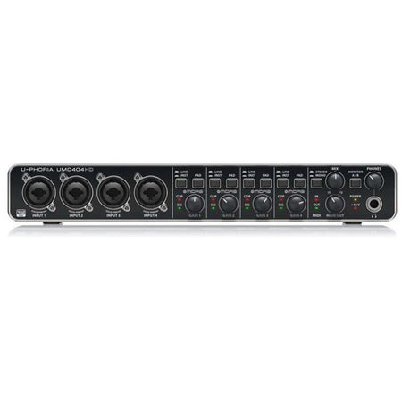 Behringer UMC404HD - Interfaz de Audio y MIDI de 4 Canales - Tempo Shop