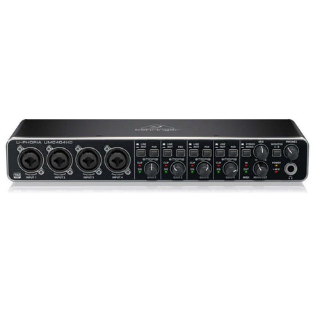 Behringer UMC404HD - Interfaz de Audio y MIDI de 4 Canales - Tempo Shop