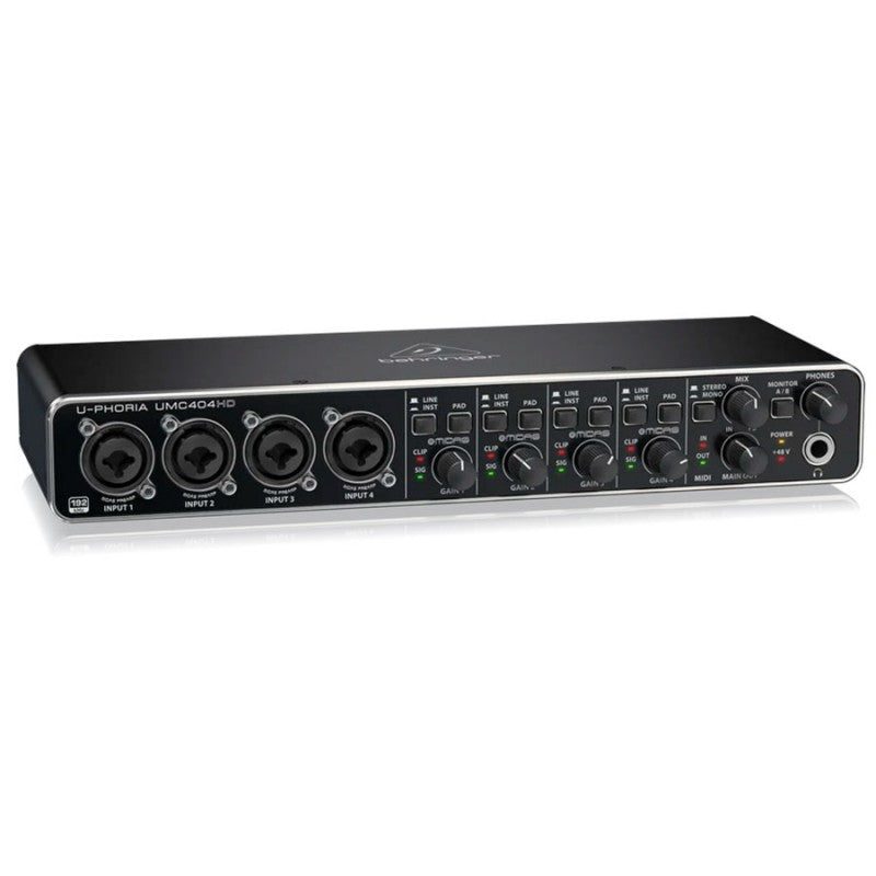 Behringer UMC404HD - Interfaz de Audio y MIDI de 4 Canales - Tempo Shop