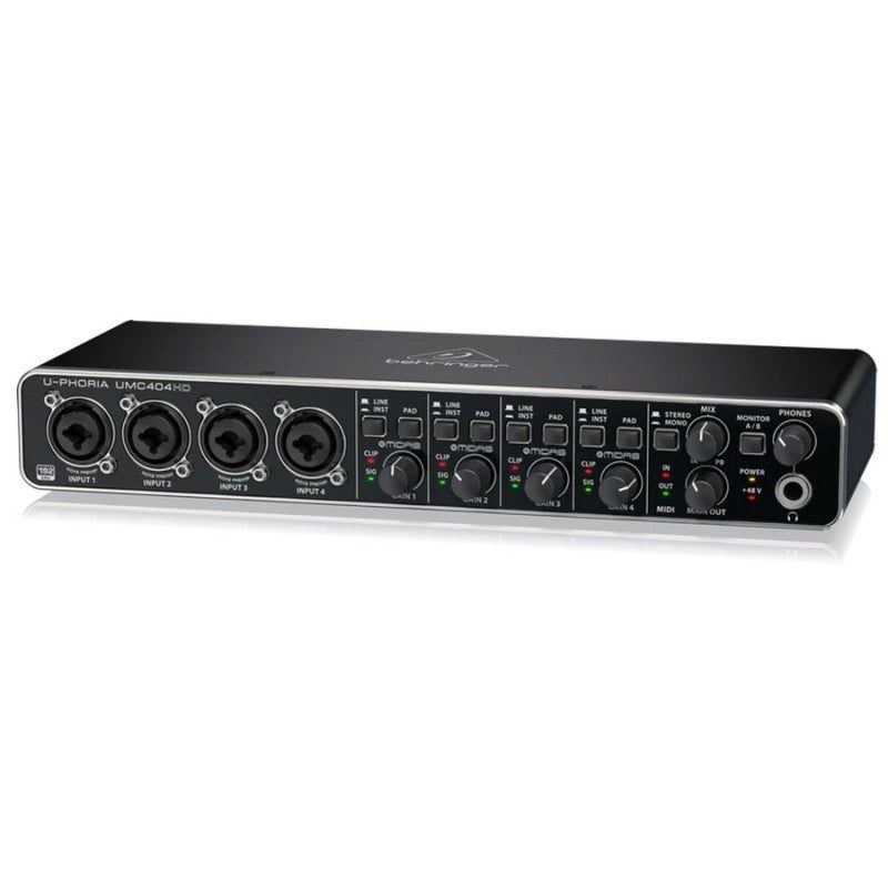 Behringer UMC404HD - Interfaz de Audio y MIDI de 4 Canales - Tempo Shop